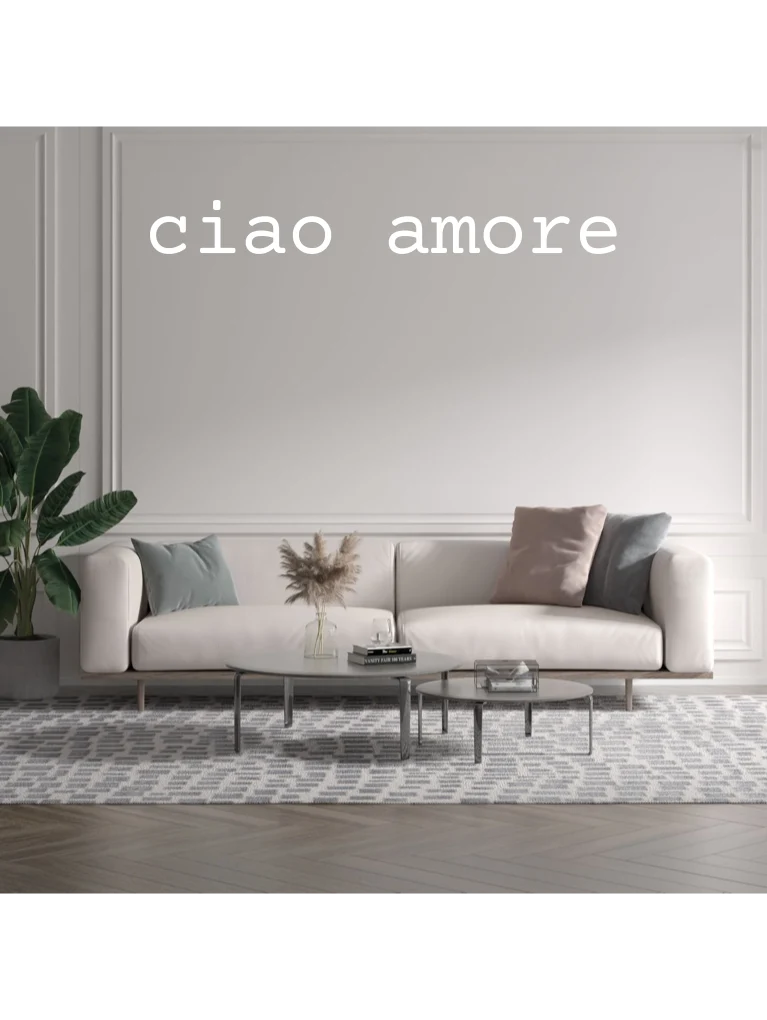 Custom text: ciao amore