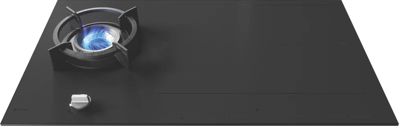 ASKO 90cm Duo Fusion Combined Gas and Induction Cooktop - Matte Black