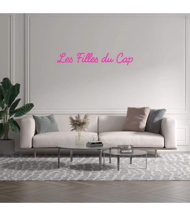 Custom text: Les Filles du Cap
