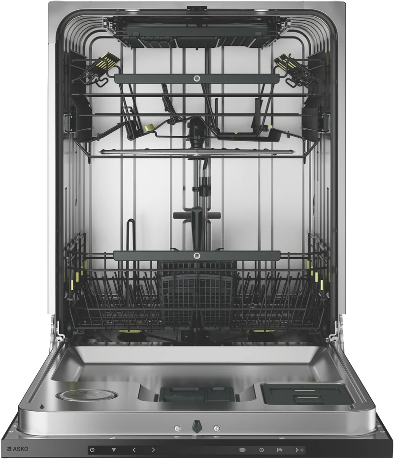 ASKO Style Built In Dishwasher 86cm Black Steel