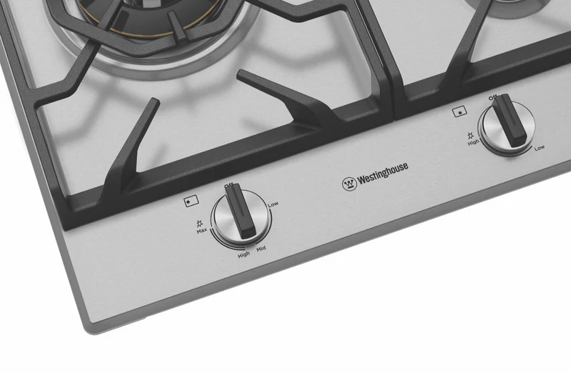 Westinghouse 90cm S/S Gas Cooktop