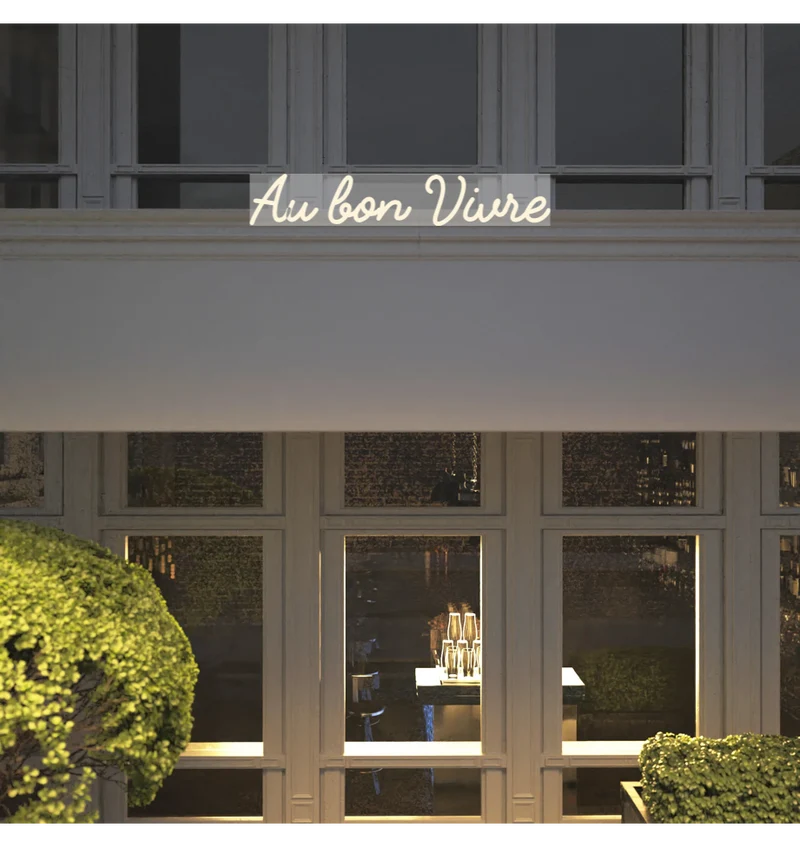 Custom text: Au bon Vivre