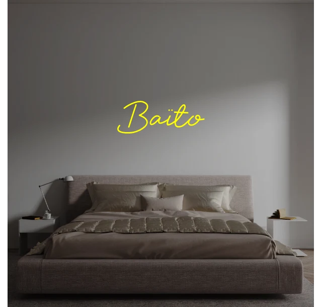 Custom text: Baïto
