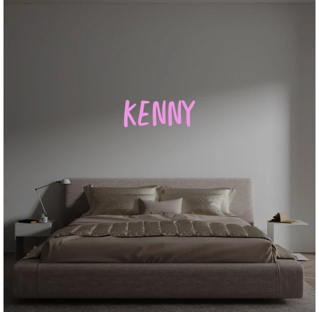 Custom text: KENNY
