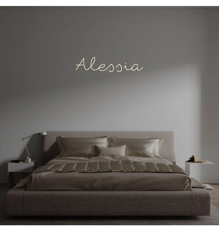 Custom text: Alessia