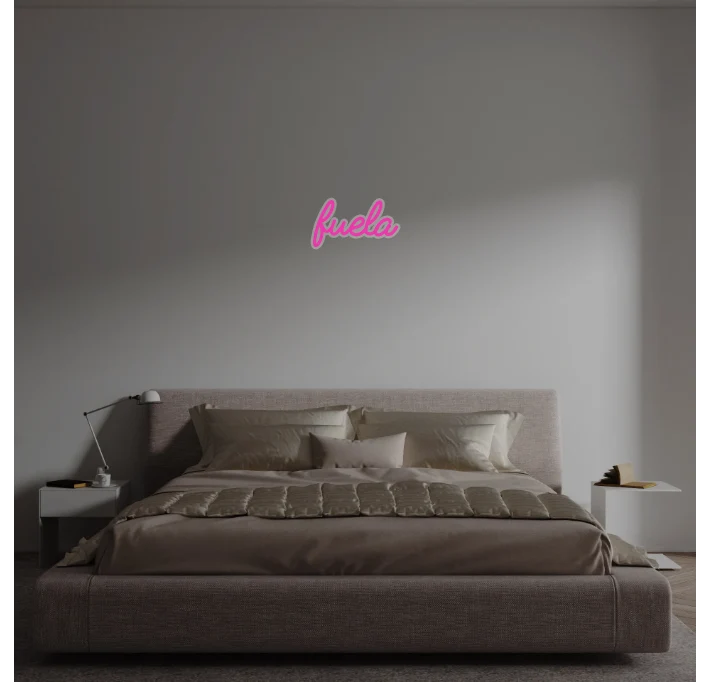 Custom text: fuela