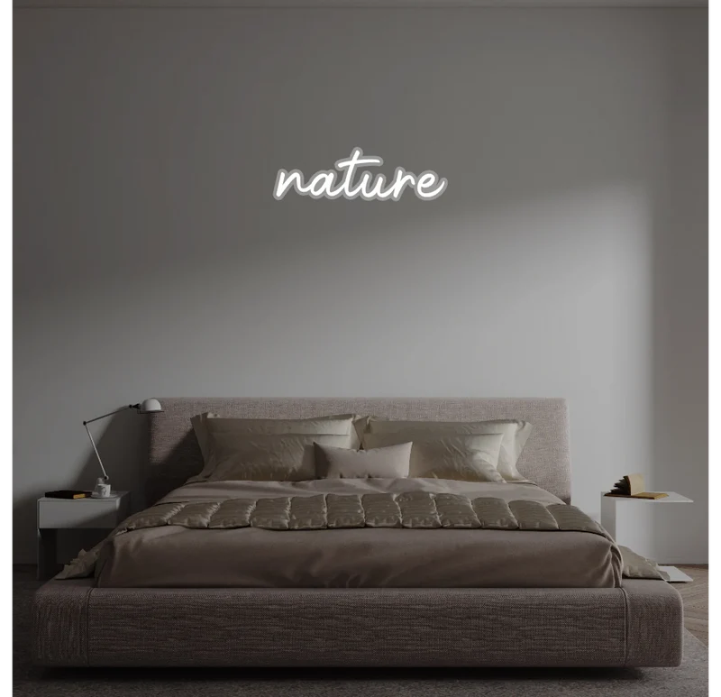 Custom text: nature