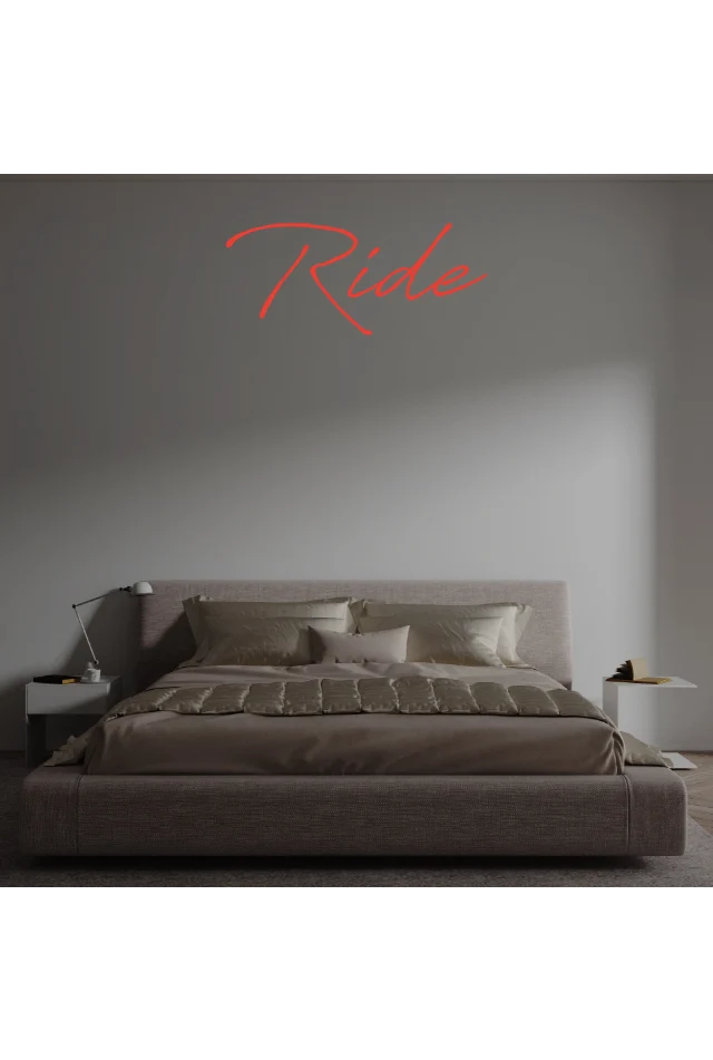 Custom text: Ride