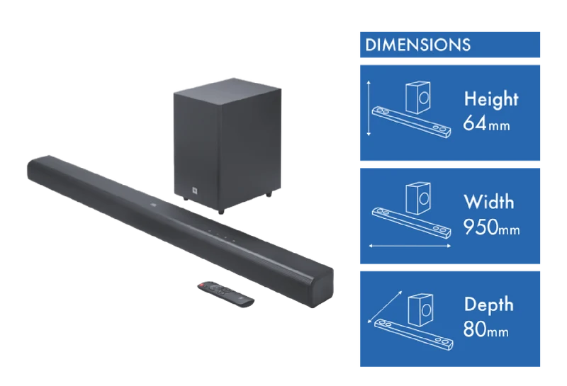 JBL SB550 3.1 Ch 250W Soundbar