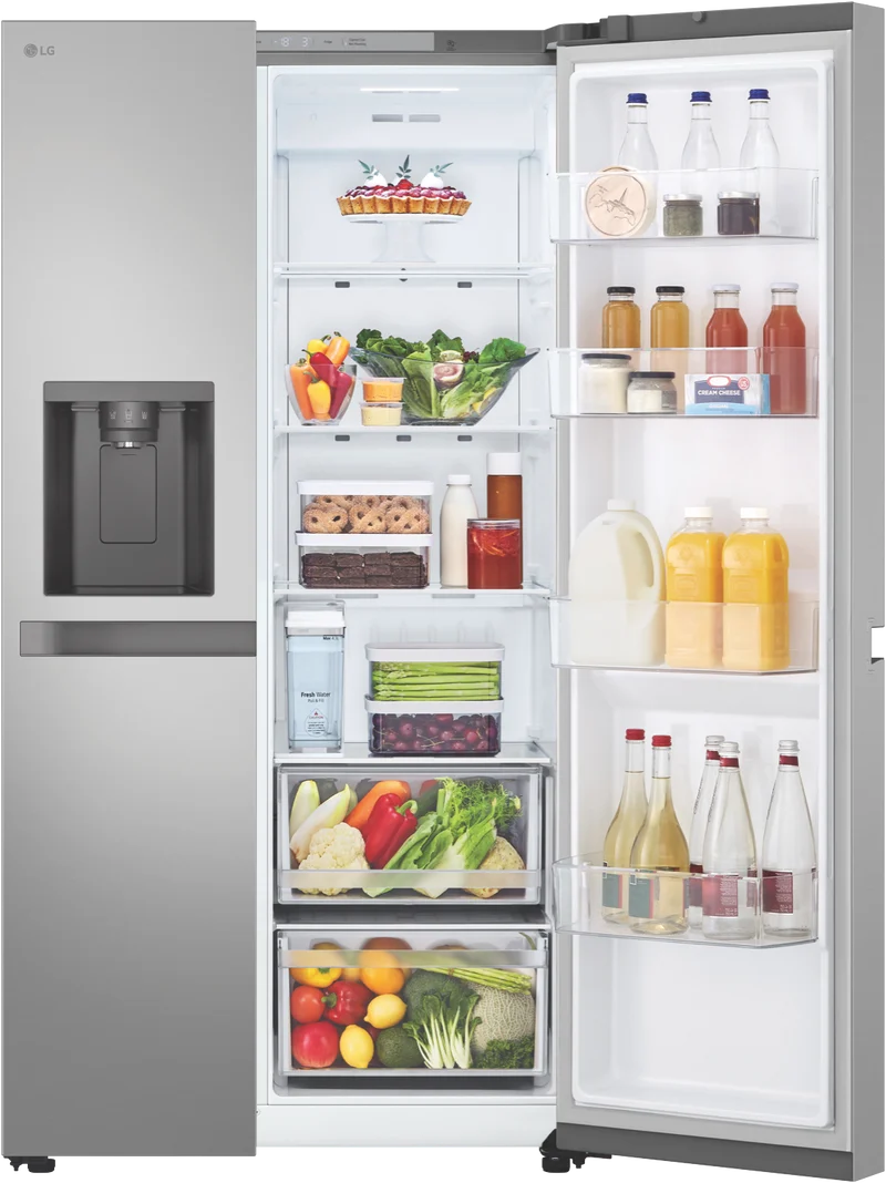 LG 641L Side By Side Refrigerator