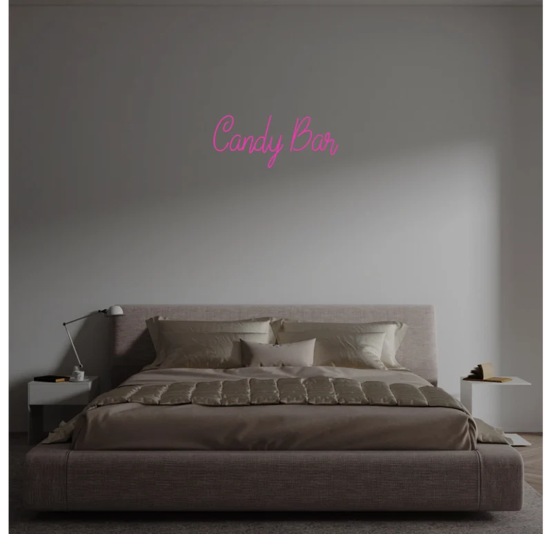 Custom text: Candy Bar