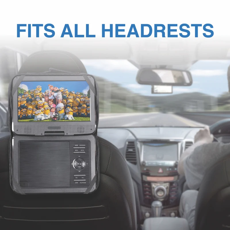 Laser 10" Portable DVD Player With Anti-Skip Technology 2024