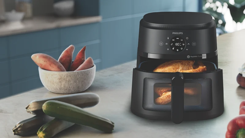 Philips 2000 Series 6.2 Litre XL Airfryer Black