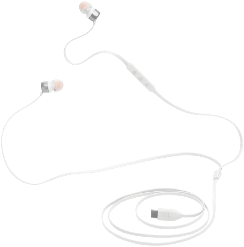JBL Tune 310 USB-C Headphones- White