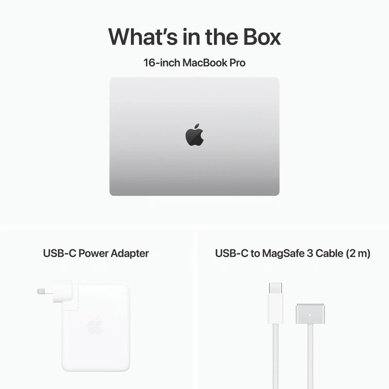 Apple MacBook Pro 16" with M3 Pro chip 18GB 512GB SSD Silver