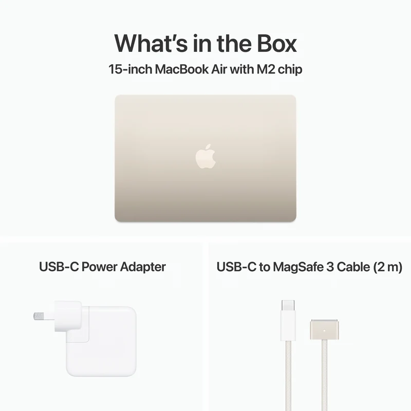 Apple MacBook Air 15" M2 512GB Starlight