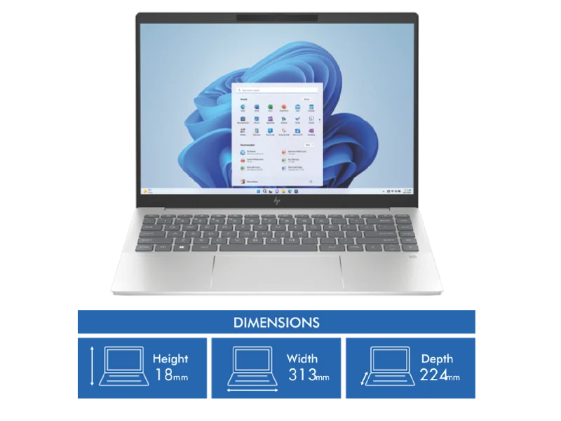 HP Pavilion Plus 14" EVO i5 16GB 256GB Laptop