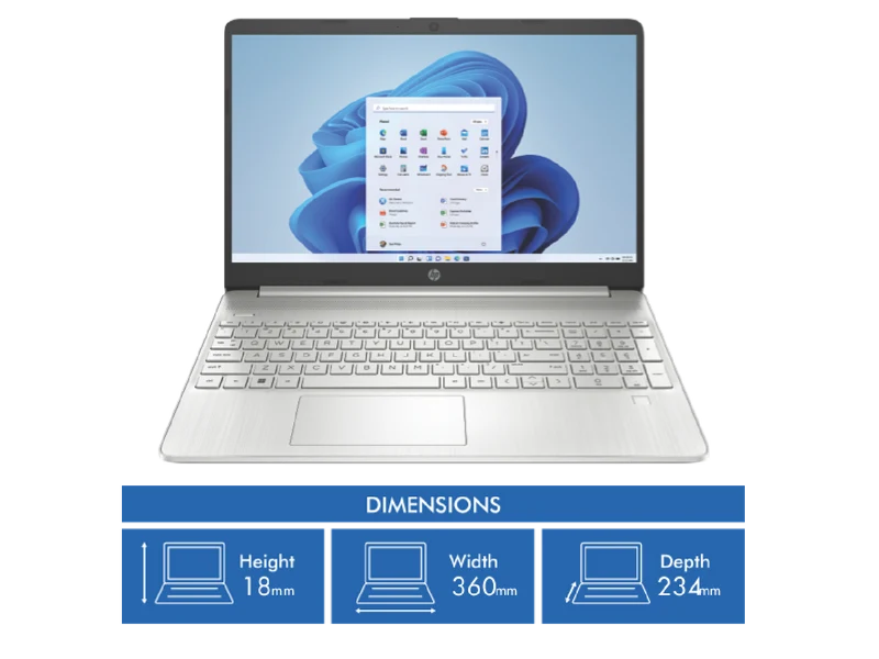 HP 15.6" Ryzen 7 16GB 512GB Laptop