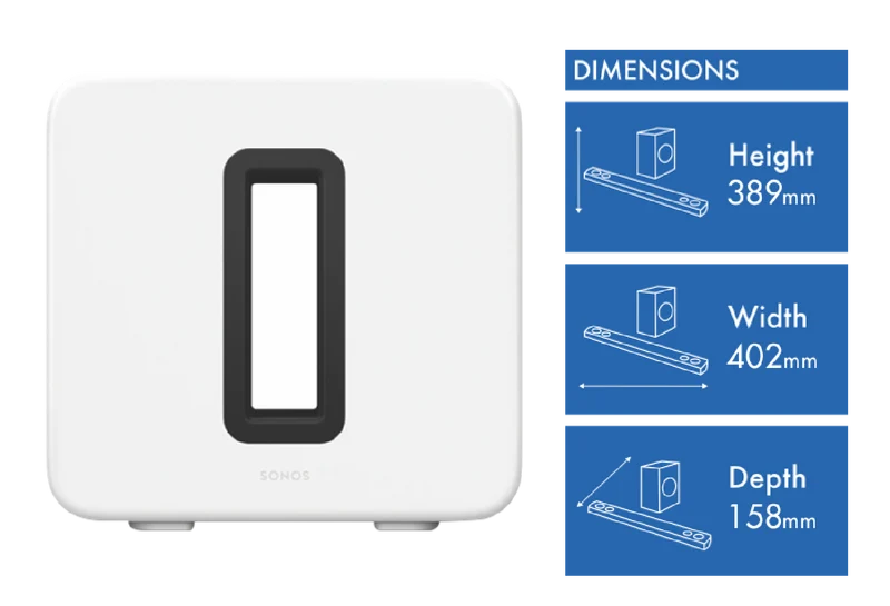 Sonos Sub Gen3 White