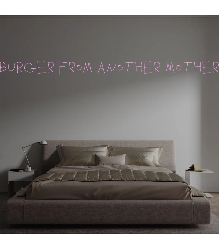 Custom text: BURGER FROM ANOTHER MOTHER