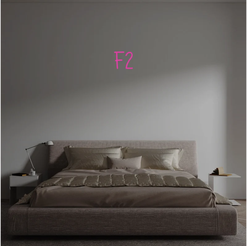 Custom text: F2