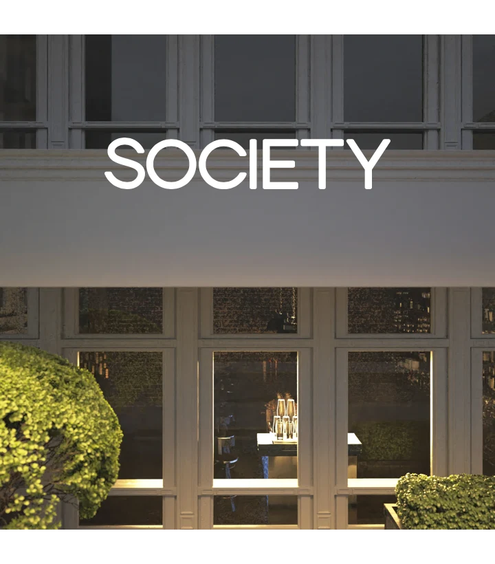 Custom text: SOCIETY
