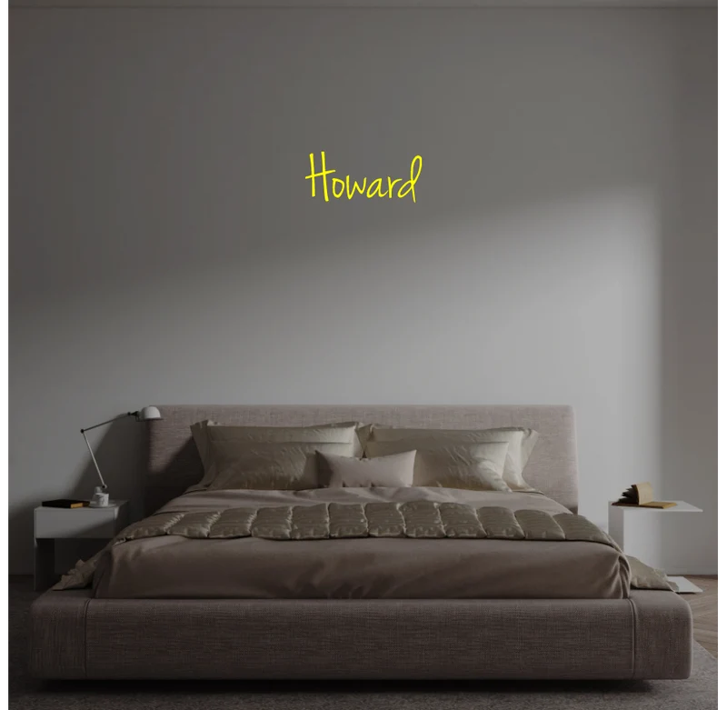 Custom text: Howard