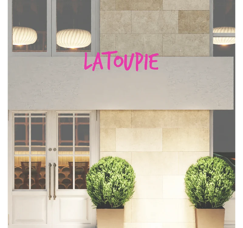 Custom text: LaToupie
