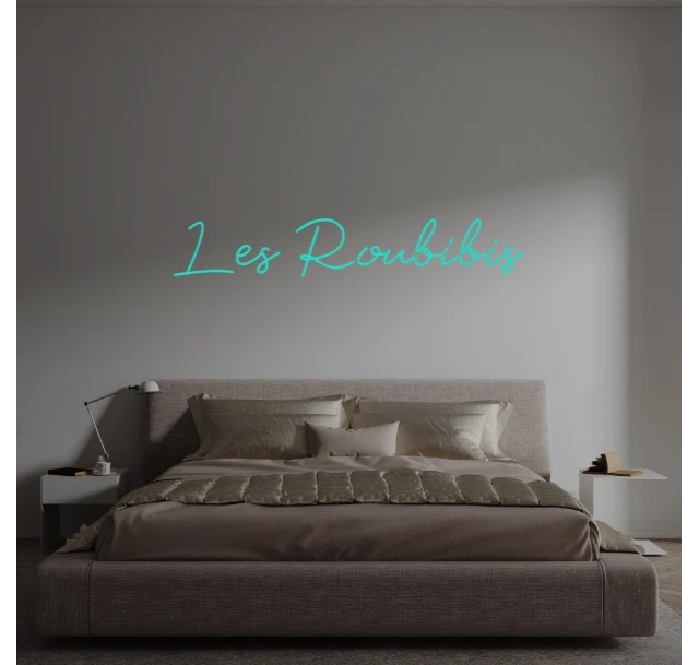 Custom text: Les Roubibis