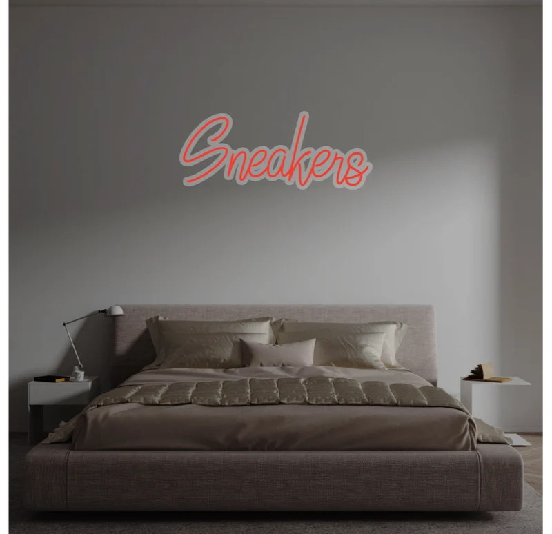 Custom text: Sneakers