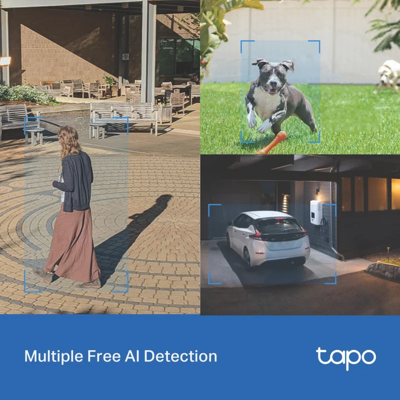 TP-LINK Tapo 2K Outdoor Pan/Tilt Security Wi-Fi Camera