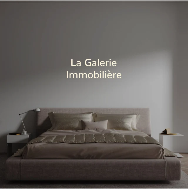 Custom text: La Galerie Immobilière
