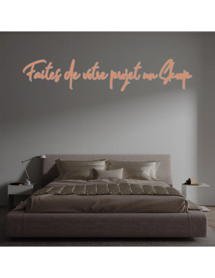 Custom text: Faites de votre projet un Skoop