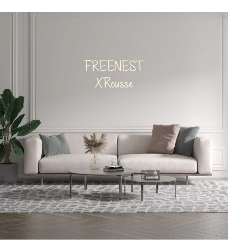 Custom text: FREENEST XRousse