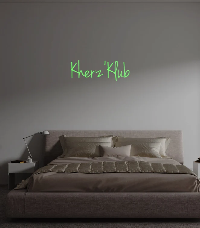 Custom text: Kherz'Klub