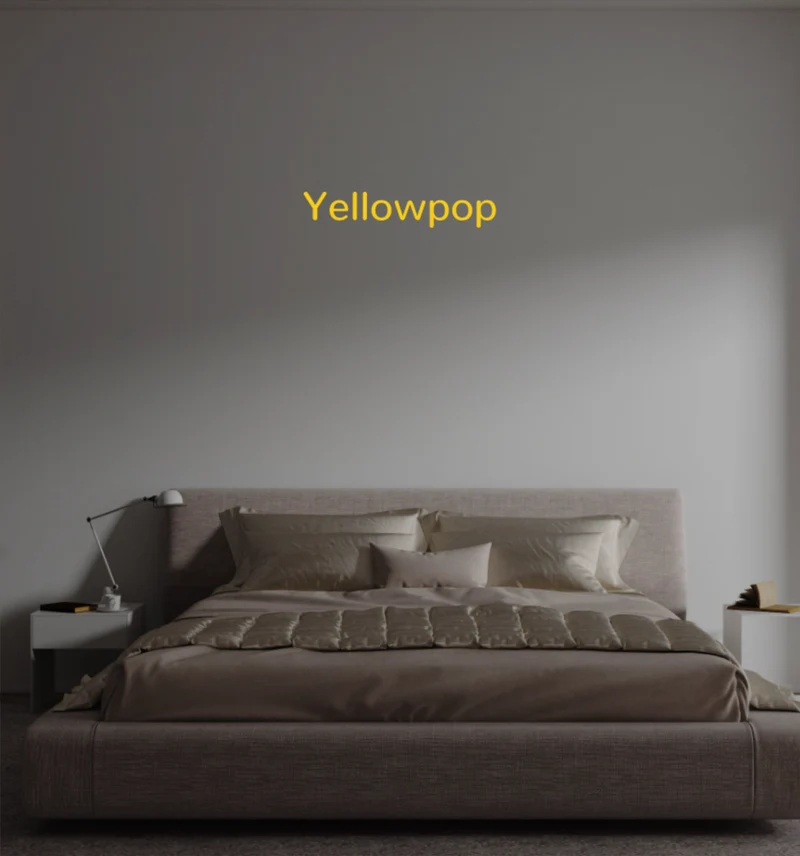Custom text: Yellowpop