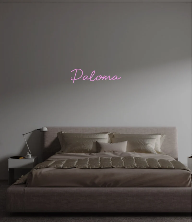 Custom text: Paloma