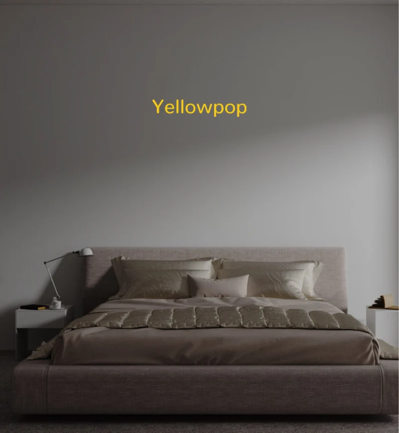 Custom text: Yellowpop